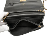 Chanel Lambskin Pyramid Wallet On Chain