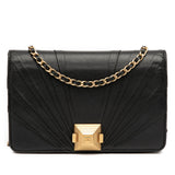 Chanel Lambskin Pyramid Wallet On Chain