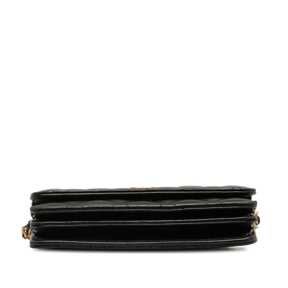Chanel Lambskin Romance Wallet On Chain