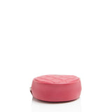 Chanel Lambskin Round Clutch with Chain