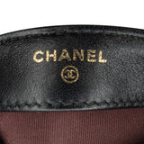 Chanel Lambskin Tech Me Out Clutch With Chain