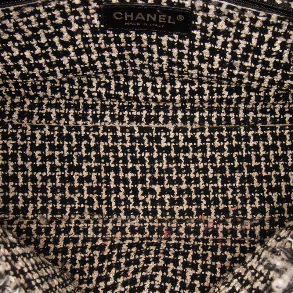 Chanel Lambskin Tweedy Flap