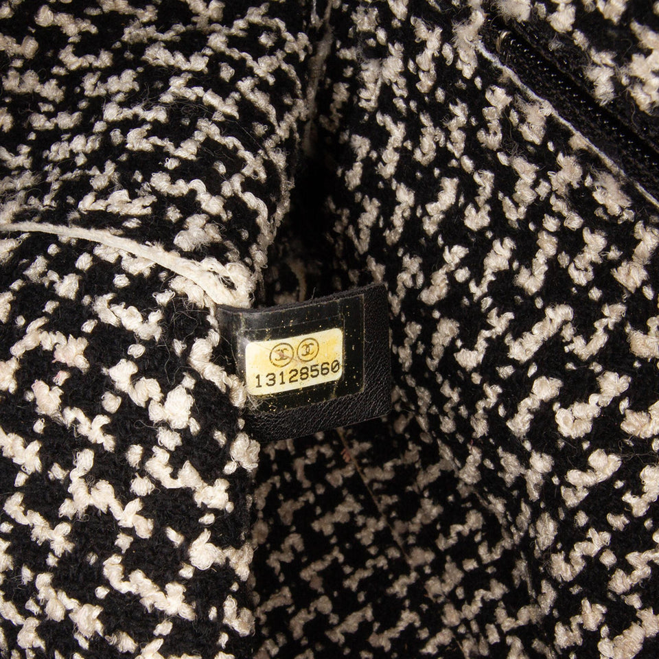 Chanel Lambskin Tweedy Flap