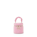 Chanel Lambskin Vanity Ruched Mini Top Handle