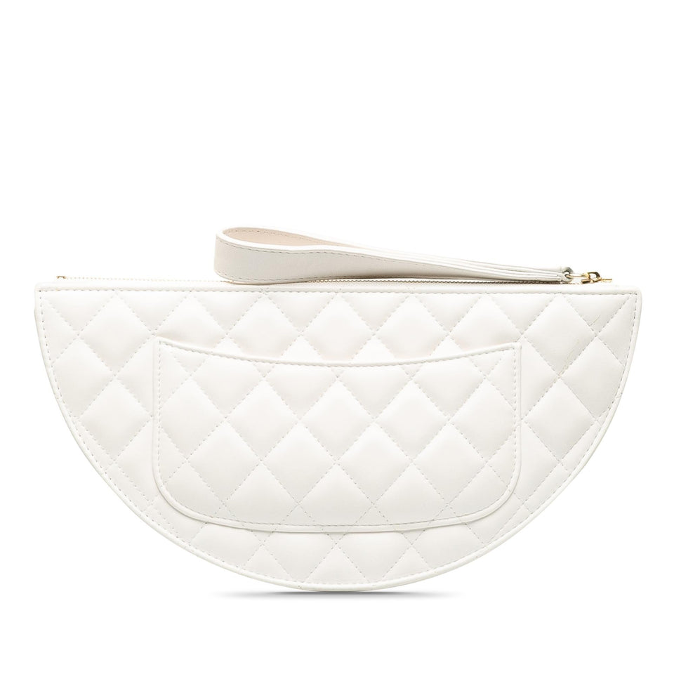 Chanel Lambskin Wave Clutch (SHG-7pqsXs)