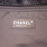 Chanel Lambskin and Patent Patchwork Brooklyn Flap