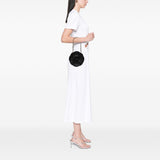 Chanel Lambskin and Satin Camellia Flower Evening Bag