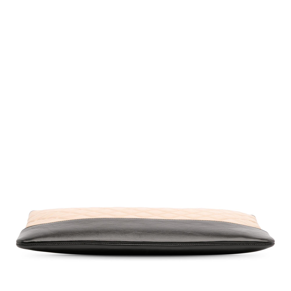 Chanel Large Aged Calfskin Gabrielle O Case Clutch