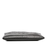 Chanel Large Aged Calfskin Gabrielle O Case Clutch