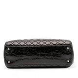 Chanel Large Aged Calfskin Just Mademoiselle Bowling Bag