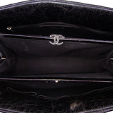 Chanel Large Aged Calfskin Just Mademoiselle Bowling Bag