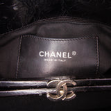 Chanel Large Aged Calfskin Just Mademoiselle Bowling Bag