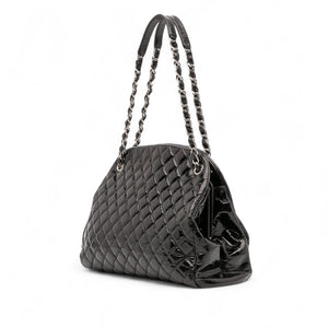 Chanel Large Aged Calfskin Just Mademoiselle Bowling Bag