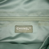 Chanel Large Bicolor Quilted Canvas Paris Biarritz Tote