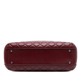Chanel Large CC Quilted Caviar City Shopping Tote
