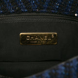 Chanel Large Chevron Tweed Sequin 19 Flap