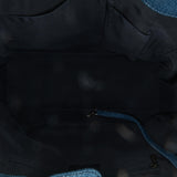 Chanel Large Fringed Denim Shopping Tote
