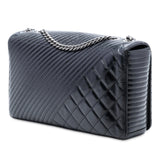 Chanel Large Glazed Calfskin Coco Boy Flap