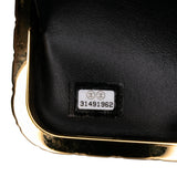 Chanel Large Glazed Goatskin Box With Chain
