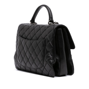 Chanel Large Lambskin Trendy CC Top Handle Bag