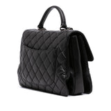 Chanel Large Lambskin Trendy CC Top Handle Bag