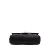Chanel Large Quilted Caviar Now and Forever Flap