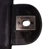 Chanel Large Quilted Caviar Now and Forever Flap