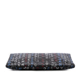 Chanel Large Quilted Lambskin Data Center O Case Clutch