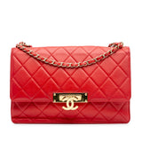 Chanel Large Quilted Lambskin Golden Class Flap