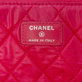 Chanel Large Quilted Lambskin O Case Clutch