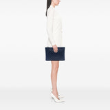 Chanel Large Quilted Lambskin O Case Clutch