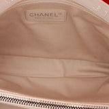 Chanel Large Quilted Shiny Lambskin Burgundy Rocks Flap
