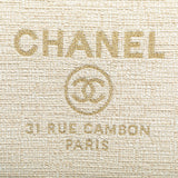 Chanel Large Raffia Deauville O Case Clutch