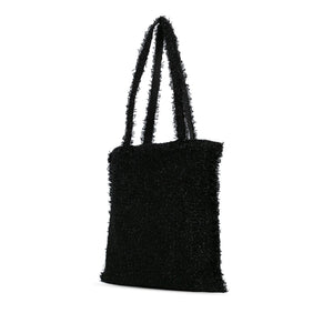 Chanel Large Resin Embellished Tweed Robot Shopping Tote