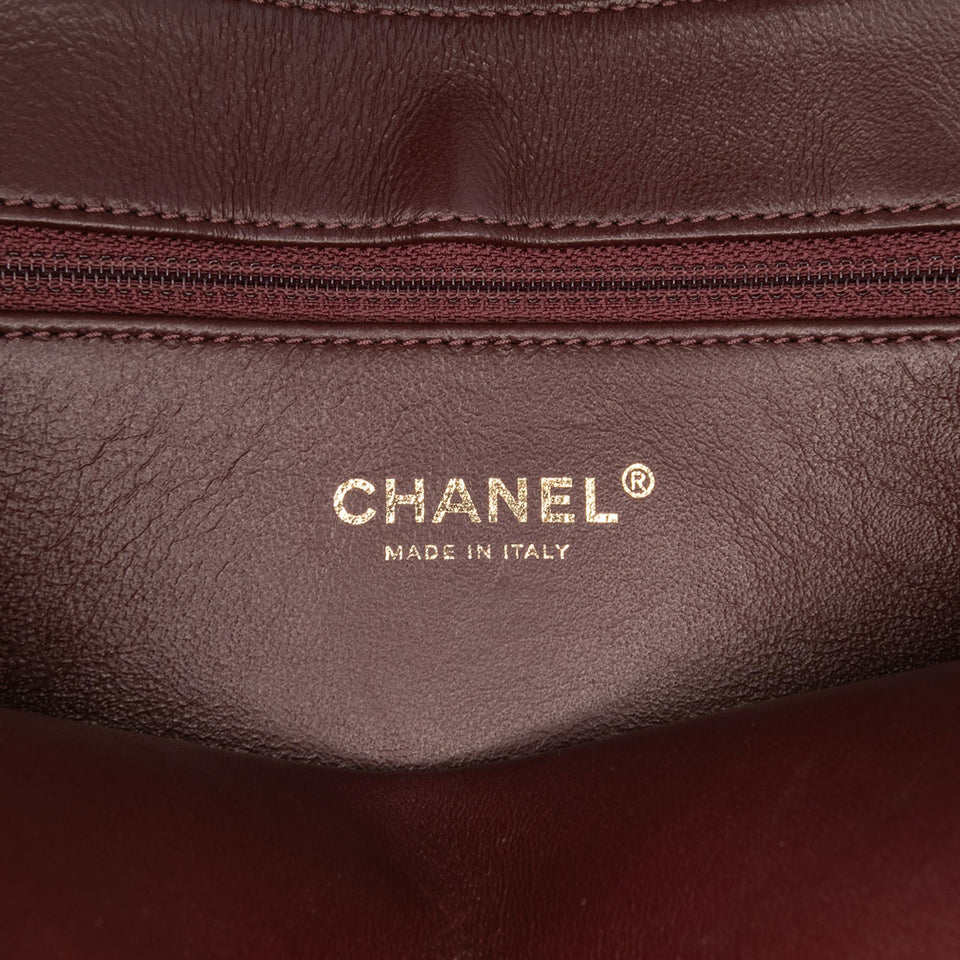 Chanel Large Sheepskin Beauty Lock Flap