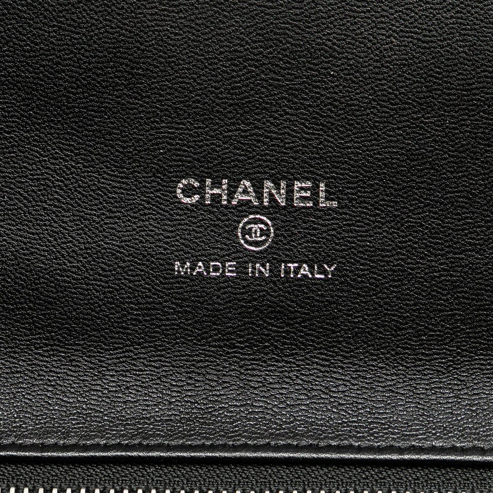 Chanel Large Shiny Crumpled Calfskin 31 Clutch