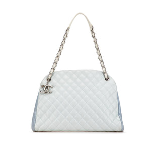 Chanel Large Tricolor Caviar Just Mademoiselle Bowling Bag
