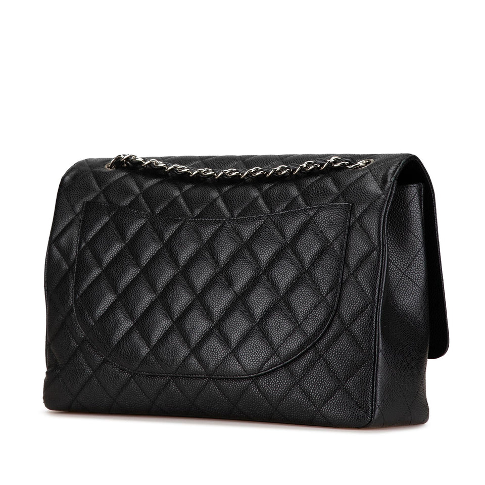 Chanel Maxi Classic Caviar Single Flap