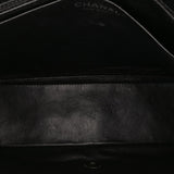 Chanel Maxi Classic Chevron Patent Single Flap