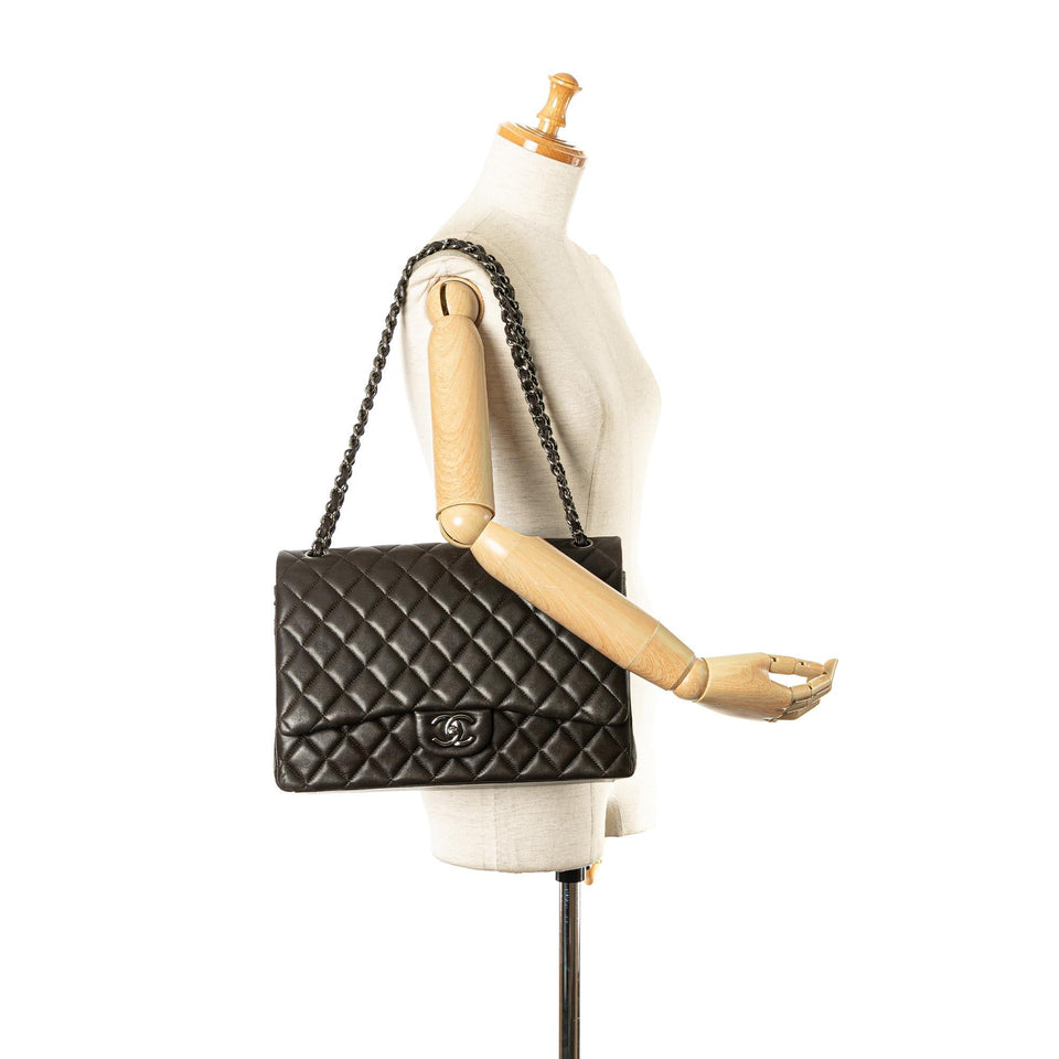 Chanel Maxi Classic Lambskin Double Flap