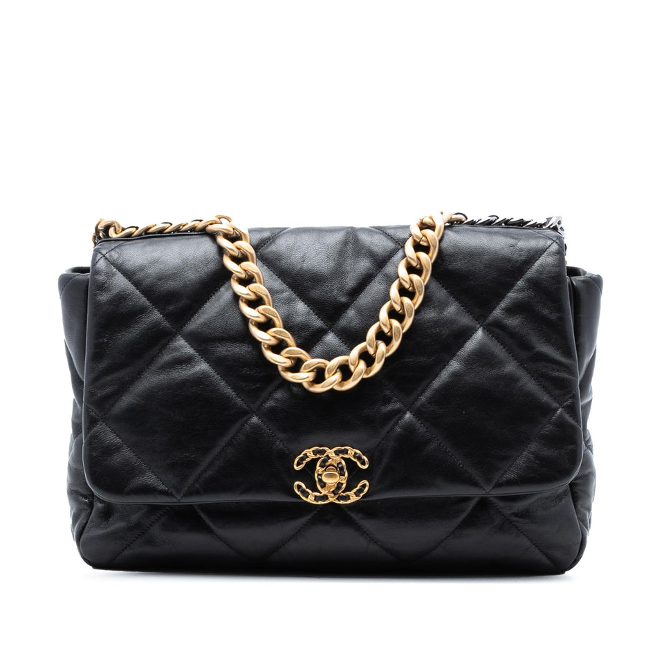 Chanel Maxi Lambskin 19 Flap