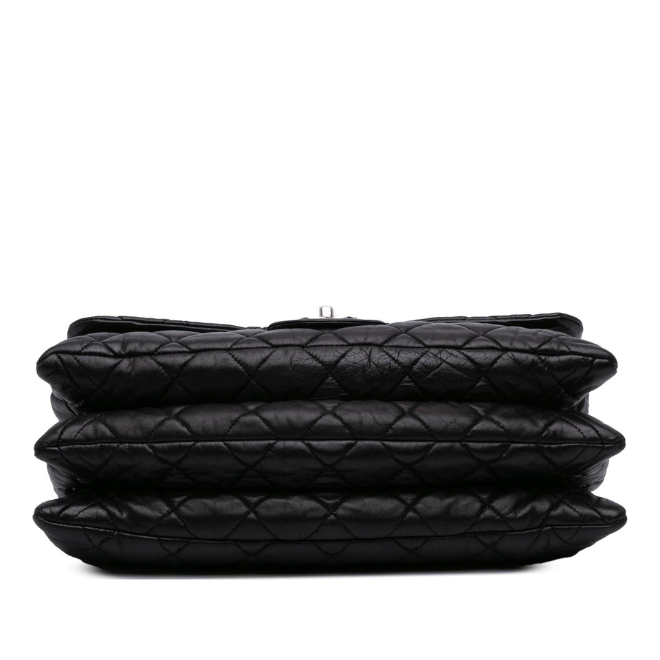 Chanel Maxi Quilted Lambskin 3 Flap