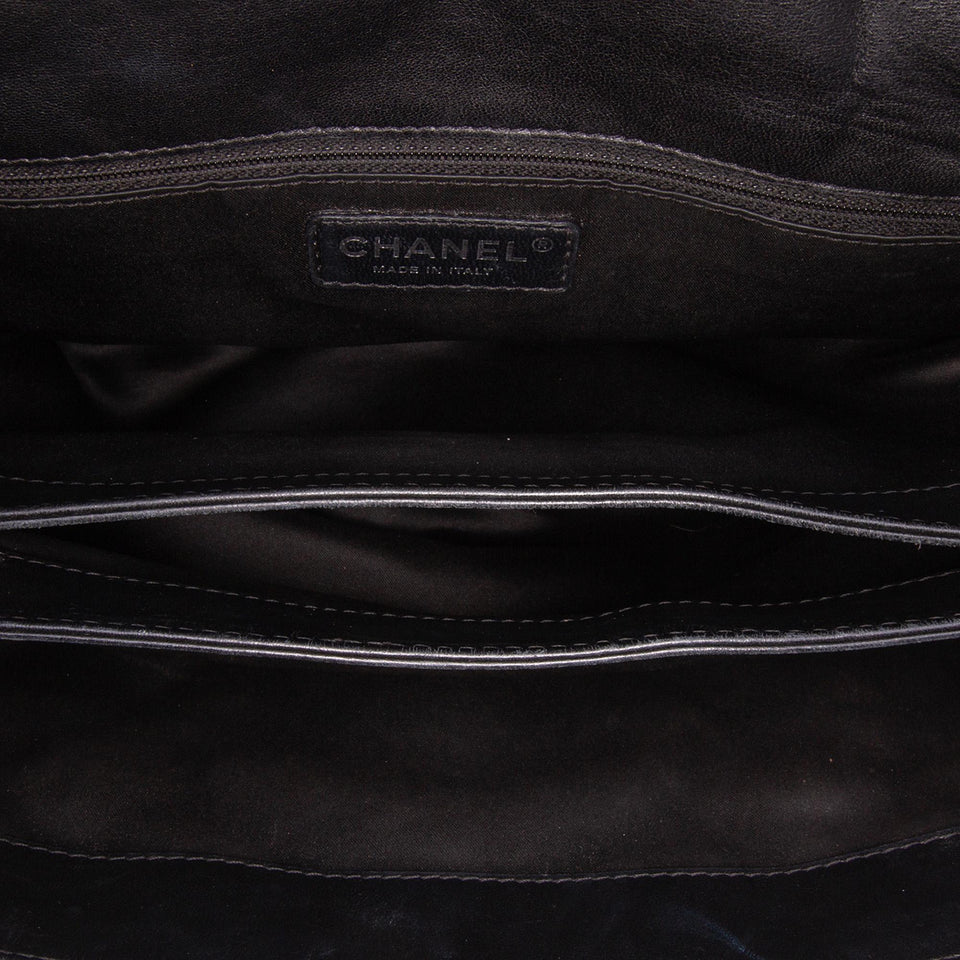 Chanel Maxi Quilted Lambskin 3 Flap
