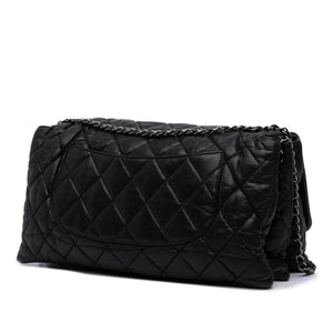 Chanel Maxi Quilted Lambskin 3 Flap