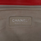 Chanel Maxi Washed Lambskin Chain Around Flap
