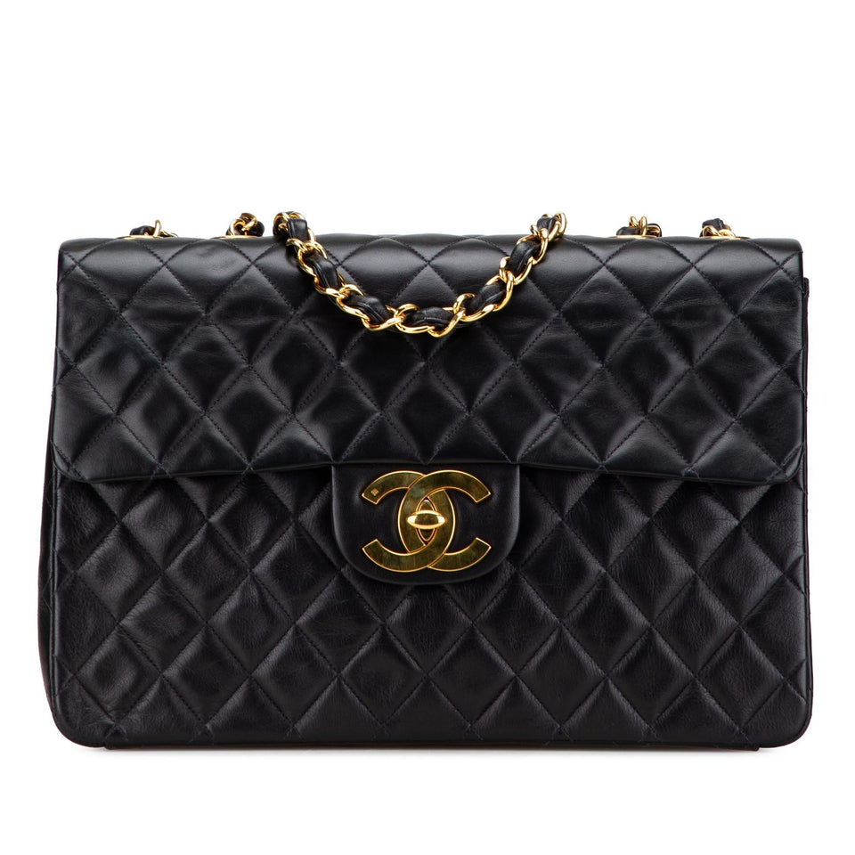 Chanel Maxi XL Classic Lambskin Single Flap