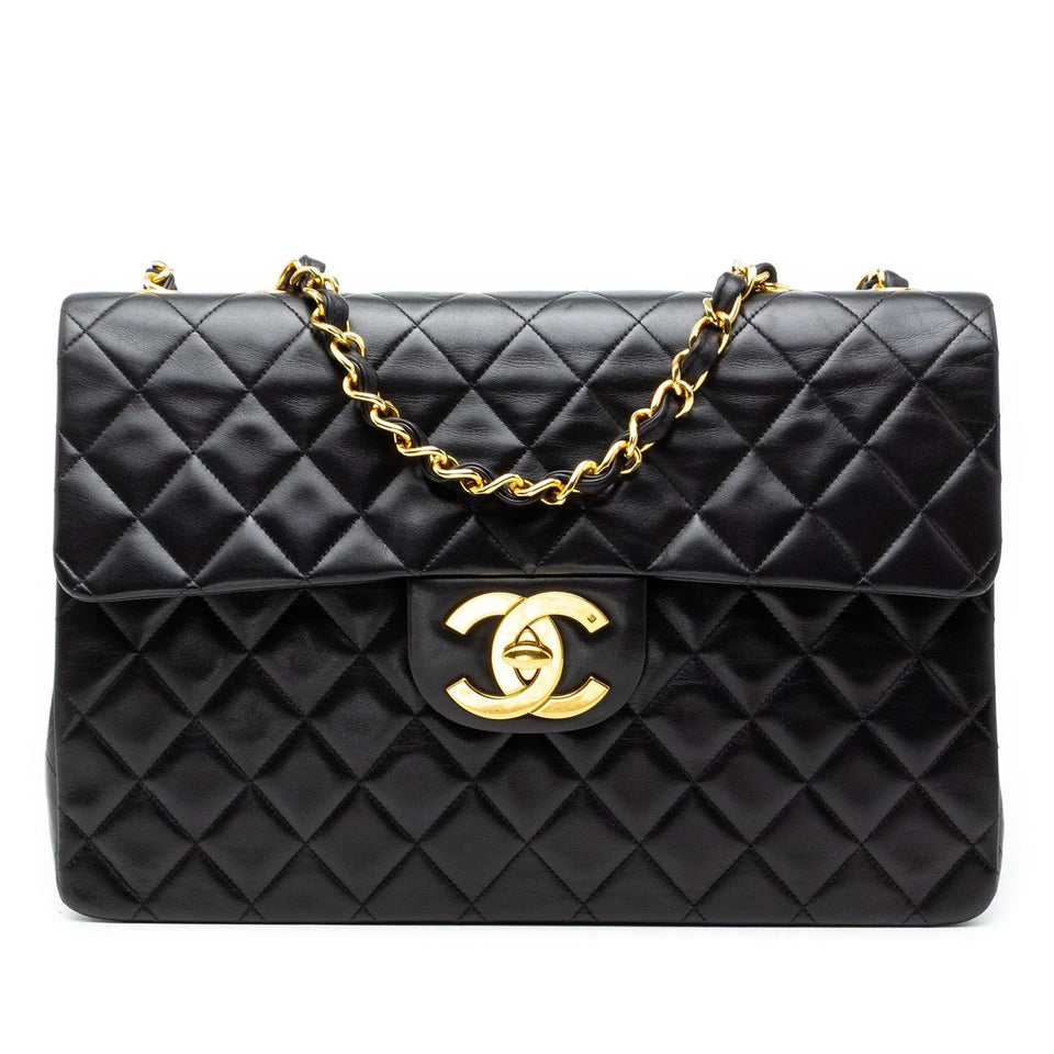 Chanel Maxi XL Classic Lambskin Single Flap