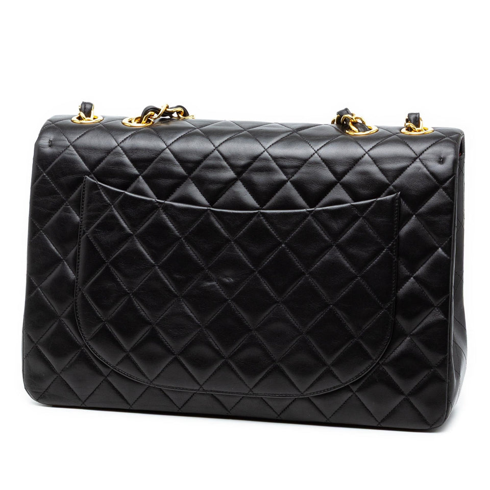 Chanel Maxi XL Classic Lambskin Single Flap