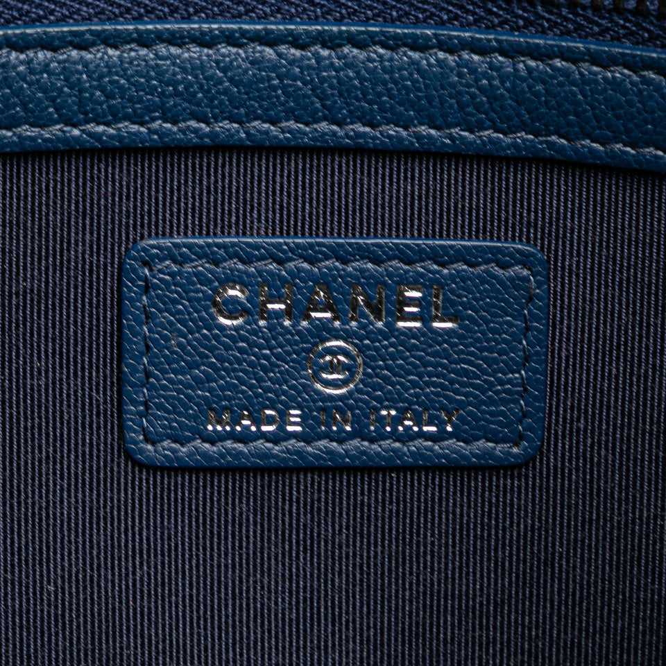Chanel Medium Aged Calfskin Gabrielle O Case Clutch