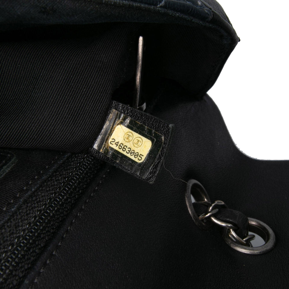 Chanel Medium Bicolor Quilted Calfskin Flap